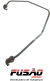 TUBO INJETOR 3 CILINDRO HILUX 3.0 2012 / 2015 - T203N3
