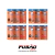 Kit 12 Silicones Tecpro Alta Temperatura Acético Preto 50g