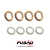 KIT 8 ARRUELAS ASSENTO BICO INJETOR PAJERO / L200 / HILUX / BONGO MOTOR 2.5 - 512.19.10 / 611.17.10 - comprar online