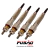 KIT VELA AQUECEDORA H100/L200 2.5 8V 4 PEÇAS -3671042020 na internet