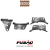 KIT DISTRIBUICAO COM ENGRENAGEM DE COMANDO HR / K2500 2.5 16V 2012 A 2016 - Fusão Diesel