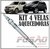 KIT 4 VELAS AQUECEDORAS SSANGYONG ACTYON 2008 A 2012 KYRON 2009 A 12 A6651590001 6651590201 6651590101 NGKY536J