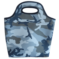 Lunchera Camuflado Gris