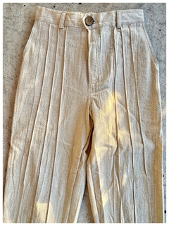 PANT GAUCHO LINO ADULTO - Negro washed