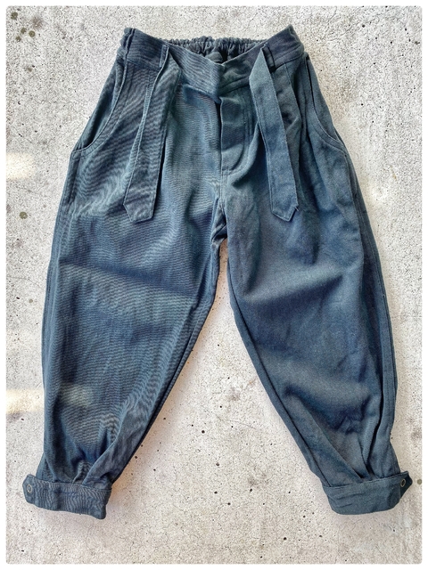 PANT PAMPA KIDS GABARDINA -Negro