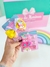 LAÇO M E HAIR CLIPS UNICÓRNIO