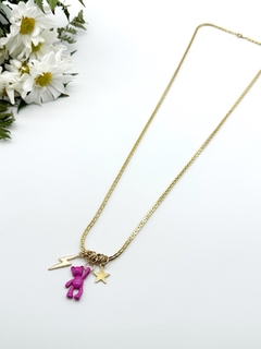 Collar Odi ( fucsia )