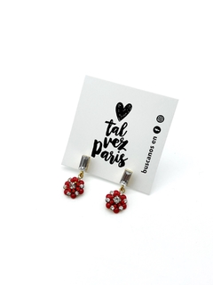 Aros Paulina (rojo)