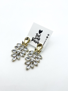 Aros Juliette (plata y dorado)