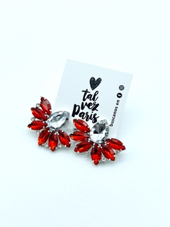 Aros Amelie XL (rojos)