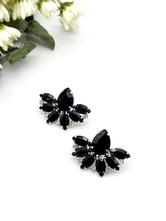Aros Amelie XL ( negros )