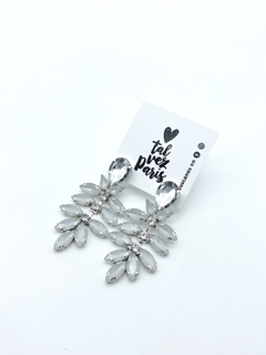 Aros Juliette (blanco hielo)