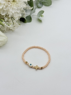 Pulsera Protección Cruz ( Natural ) - comprar online