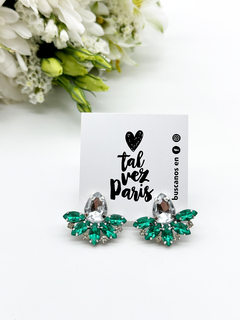 Aros mini Amelie ( verdes )