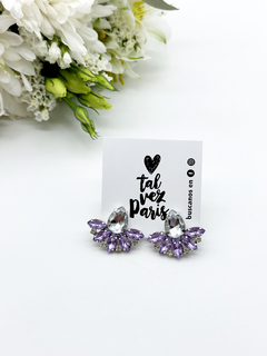 Aros mini Amelie ( lila )