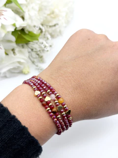 Pulsera protección Luz ( cuarzo rosa) en internet