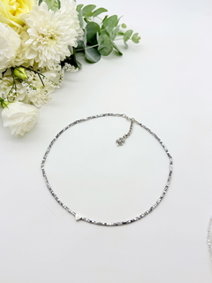 Collar Love ( gris claro )