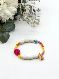 Pulsera amuleto color