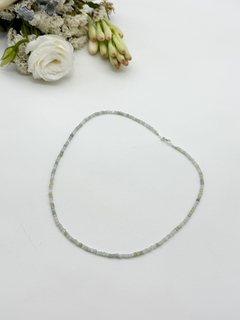 Collar Emily ( cuarzo celeste) - comprar online