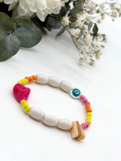 Pulsera amuleto color - comprar online