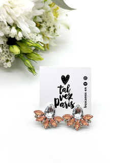 Aros mini Amelie ( durazno)
