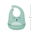 Babador com Pega Migalhas em Silicone Gumy Verde Buba - comprar online