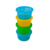 4 Potes Colorido Papinha Armazenar Alimento Bebe Sana Babies - Menino - comprar online