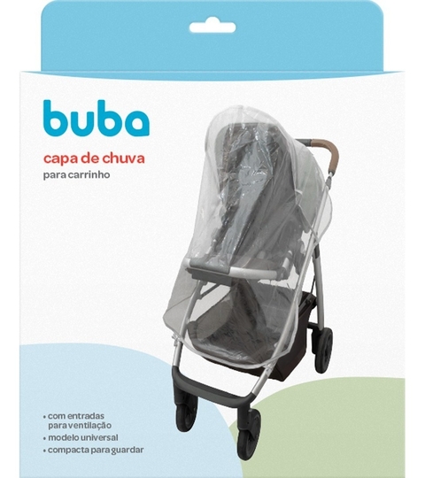 BUBA Capa de Chuva Protetora para Carrinho de Bebê