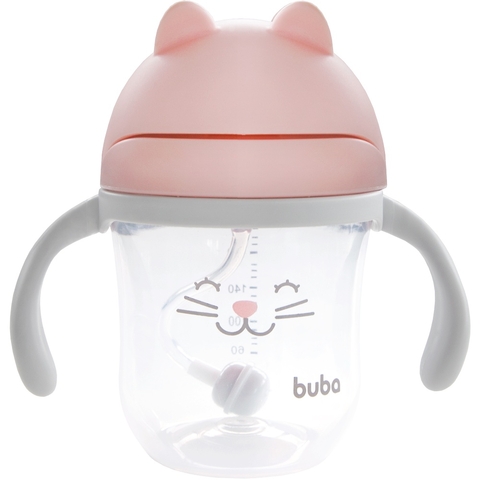 Copo Buba Infantil com Alça Removível Livre de BPA