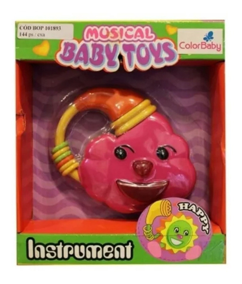Brinquedo Infantil c/ som Interativo Musical Baby- VERDE ou ROSA
