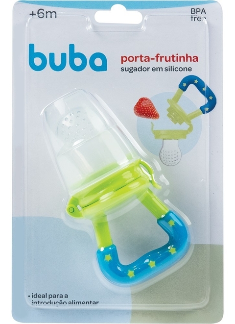 Chupeta Frutinha Azul – Alimentadora Segura para Bebês