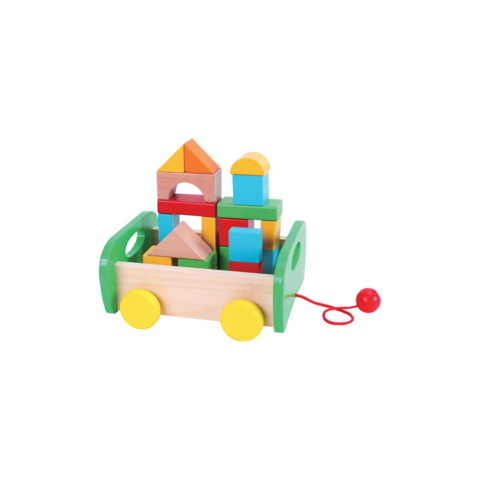 Carrinho Crie e monte formas geométricas Educaplay Polibrinq