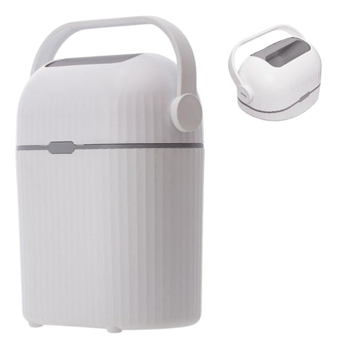 Lixeira Mágica New Buba 10l Retangular Antiodor de Fraldas