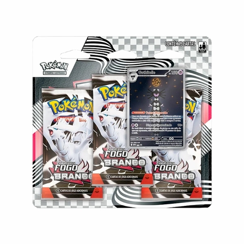 Copag Pokémon Blister Triplo Gothitelle - Fogo Branco