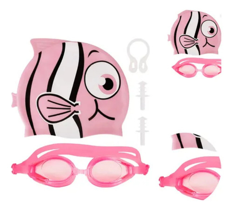 Touca Silicone Art Summer Kit Natação Infantil