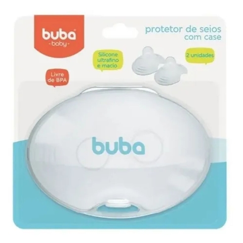 Protetor Para Seios Em Silicone Com Case Amamentação Bebe