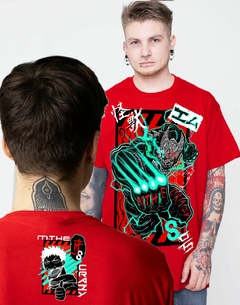 CAMISETA KAIJU N8 VERMELHA
