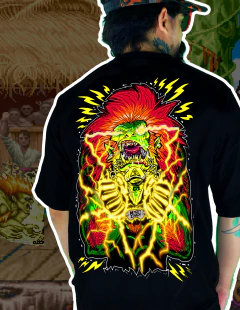 CAMISETA ELECTRIC BEAST - M.THE CRAZY