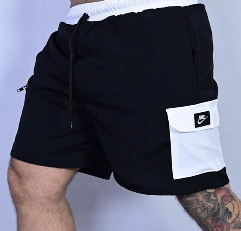Shorts Nike Sportswear Mauricinho preto/branco - comprar online
