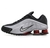 Nike shox R4 prata/preto/vermelho