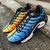 NIKE AIR MAX PLUS TN - AZUL E LARANJA - TUNED AIR
