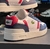 Tênis Lacoste T Clip em couro - Griffeborges
