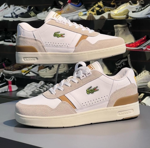 Tênis Lacoste T Clip em couro