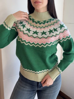 Sweater Green Soft Polo en internet