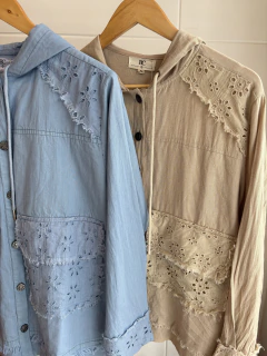 Campera Broderie Italiana - Cleo ropa de mujer