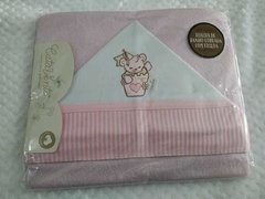 Kit 3 Toalhas de banho c/ capuz e forrada c/ fralda - comprar online