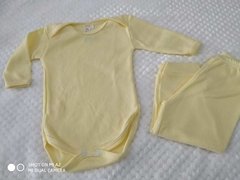 3 Conjuntos Body + Mijão Canelado - Manga longa - comprar online