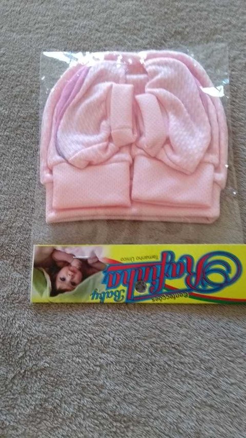 Kit Luva + Touca + Meia