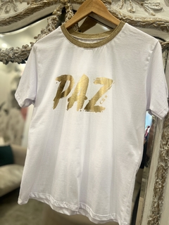 Remera PAZ - apasionadas
