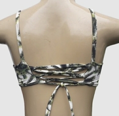 Biquini cropped moda praia - comprar online
